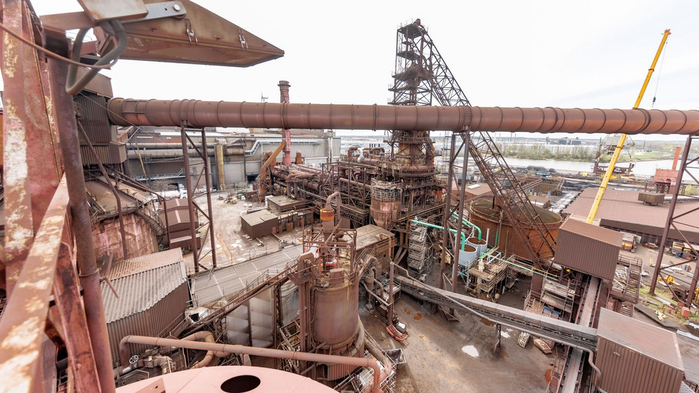 Direktreduktionsanlage bei ArcelorMittal