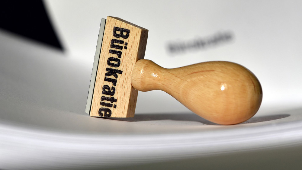 Stempel «Bürokratie»