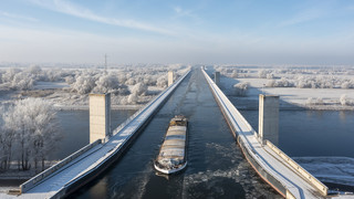 Niedrigster Stand seit 1990: Rückgang bei Binnenschifffahrt