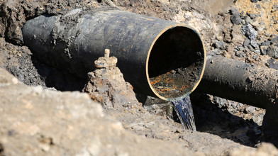 Wasserrohrbruch in Fulda-Ziehers: Schwierige Reparatur