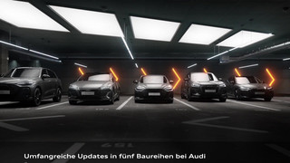 Updates für fünf Audi Baureihen - noch mehr Emotionen, Komfort und Features