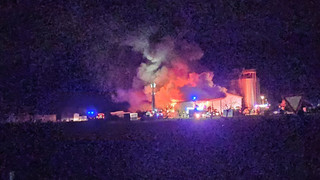 Lagerhalle in Wettenberg-Wißmar abgebrannt