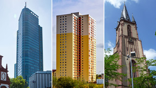 Die höchsten Gebäude Hessens (außerhalb von Frankfurt)