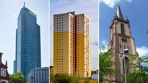 Die höchsten Gebäude Hessens (außerhalb von Frankfurt)