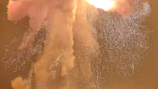 Feuerball: Bezos-Rakete explodiert bei Test vor dem Start