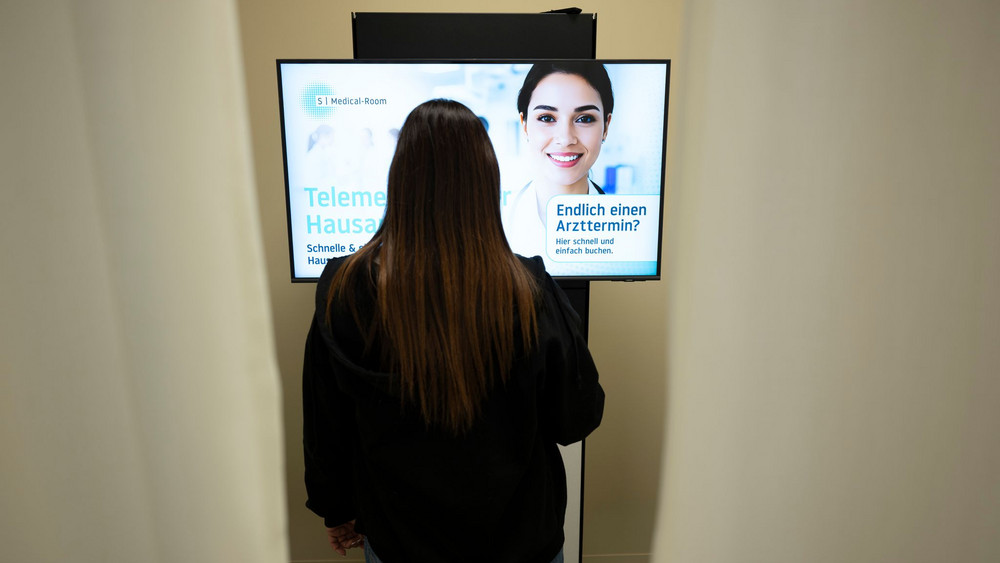 Telemedizin-Praxis in Kaufland-Center