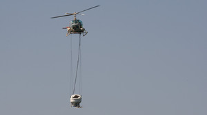 Lampertheim: Schnaken-Jäger wieder per Helikopter unterwegs