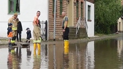 Hagel und vollgelaufene Keller: Viele Einsätze in Sachsen-Anhalt wegen Unwetters