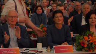 BSW-Chefin Wagenknecht gibt Vorsitz ab