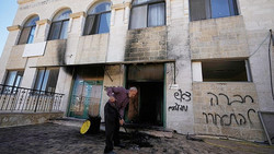 Israelische Siedler setzen Moschee im Westbank-Dorf Jiljilya in Brand