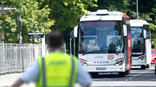 Mainzer Teambus vor Conference-League-Quali in Trondheim beschädigt
