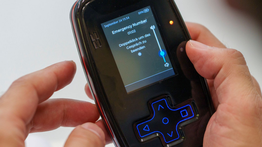 Spanisches Modell der elektronischen Fußfessel