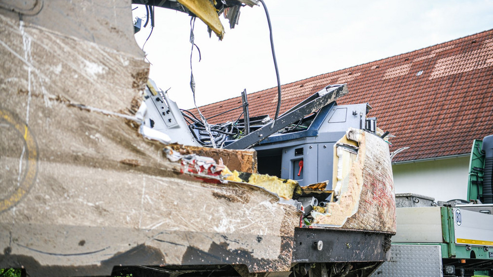 Nach dem Zugunglück in Oberschwaben