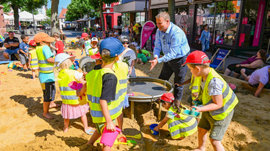 Kinder-Highlight in Hünfeld: XXL-Sandkasten ist wieder da