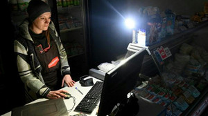 Kalt und dunkel: Ukrainer vor viertem Kriegswinter