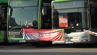 Niedersachsen: Nahverkehr steht vielerorts still