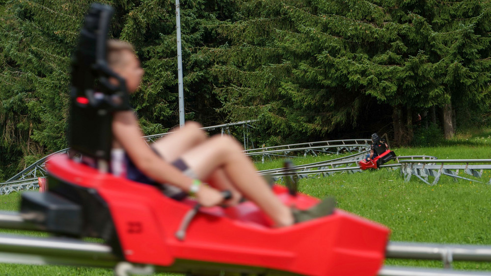 Sommerrodelbahn auf der Wasserkuppe