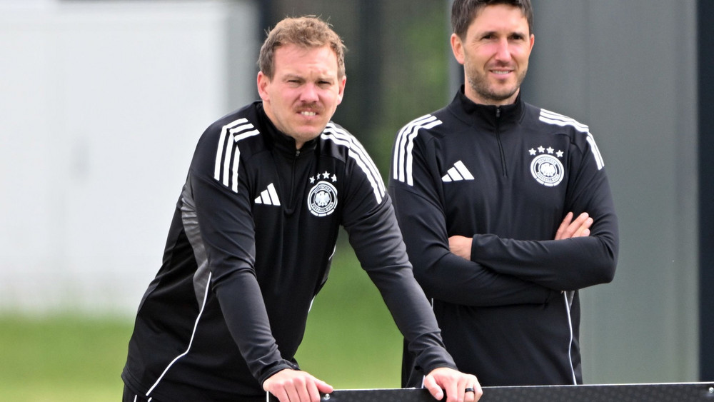 Abschlusstraining Fußball Nationalmannschaft Männer