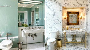 Viel Gold: Trump hat Lincoln-Badezimmer renovieren lassen