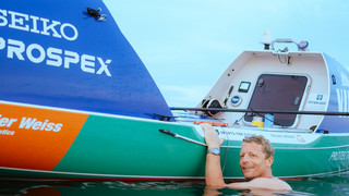 Silvia am Sonntag mit Extremsportler Michael Walther