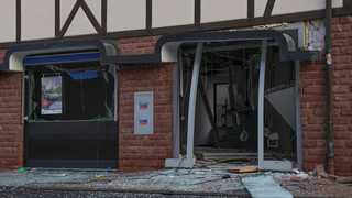 Geldautomat in Jossgrund gesprengt: 3 Tatverdächtige festgenommen