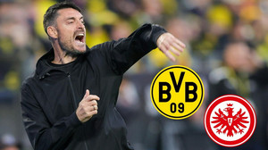Riera unter Druck: Frankfurt verliert in Dortmund