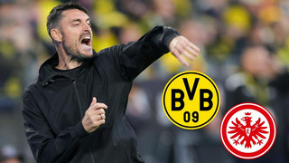 Riera unter Druck: Frankfurt verliert in Dortmund