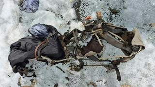 Gletscher-Unfall vor 63 Jahren: Rucksack wieder aufgetaucht
