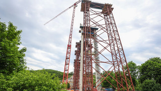 Drei Brücken-Bauarbeiter sterben bei Gondelabsturz in Horb am Neckar