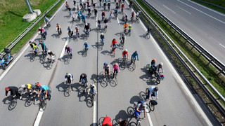 Fahrraddemo auf A5 am Sonntag genehmigt
