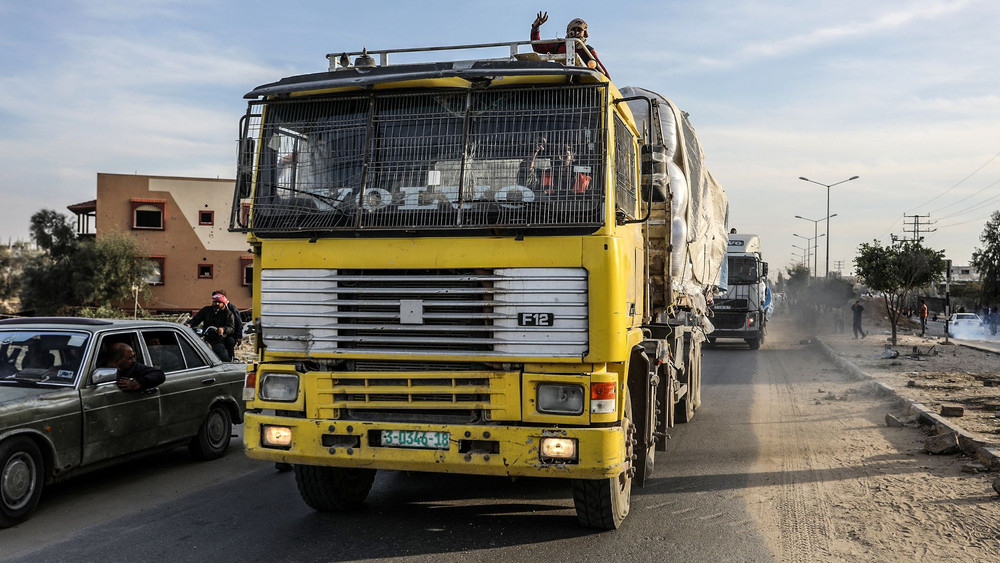Die ersten Hilfslieferungen sind nach Beginn der Waffenruhe angelaufen.