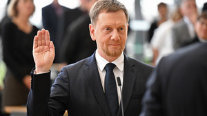Michael Kretschmer bleibt Ministerpräsident von Sachsen
