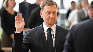 Michael Kretschmer bleibt Ministerpräsident von Sachsen