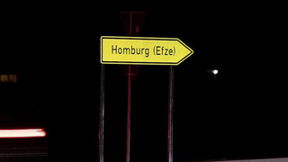 Neues Schild führte nach "Homburg" (Efze)
