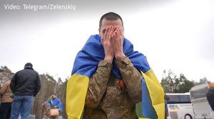 Osterwaffenruhe im Ukraine-Krieg beginnt - Emotionale Freilassung von Kriegsgefangenen