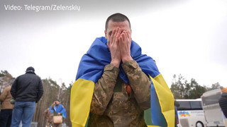 Osterwaffenruhe im Ukraine-Krieg beginnt - Emotionale Freilassung von Kriegsgefangenen