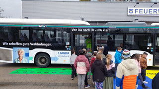 "Busschule" der DADINA für Viertklässler im Kreis Darmstadt-Dieburg