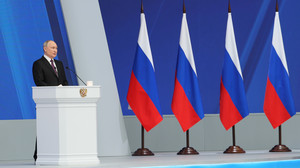 Kremelchef Putin hält Rede zur Lage der Nation
