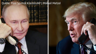 Trump vor Treffen mit Selenskyj: Habe mit Putin telefoniert