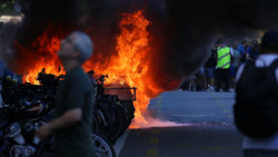 Gewaltsame Proteste vor G7-Gipfel