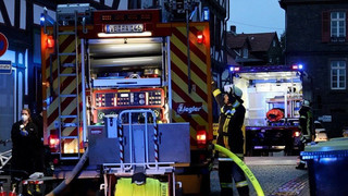 Feuerwehreinsatz mitten in Alsfelds Altstadt
