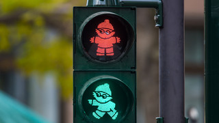 Lustige Ampelfiguren in Hessen und Deutschland