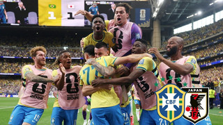 Samba in Houston: Brasilien ringt Japan nieder