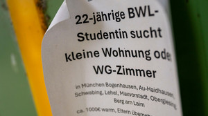 Große Unterschiede bei Kosten für WG-Zimmer in Uni-Städten