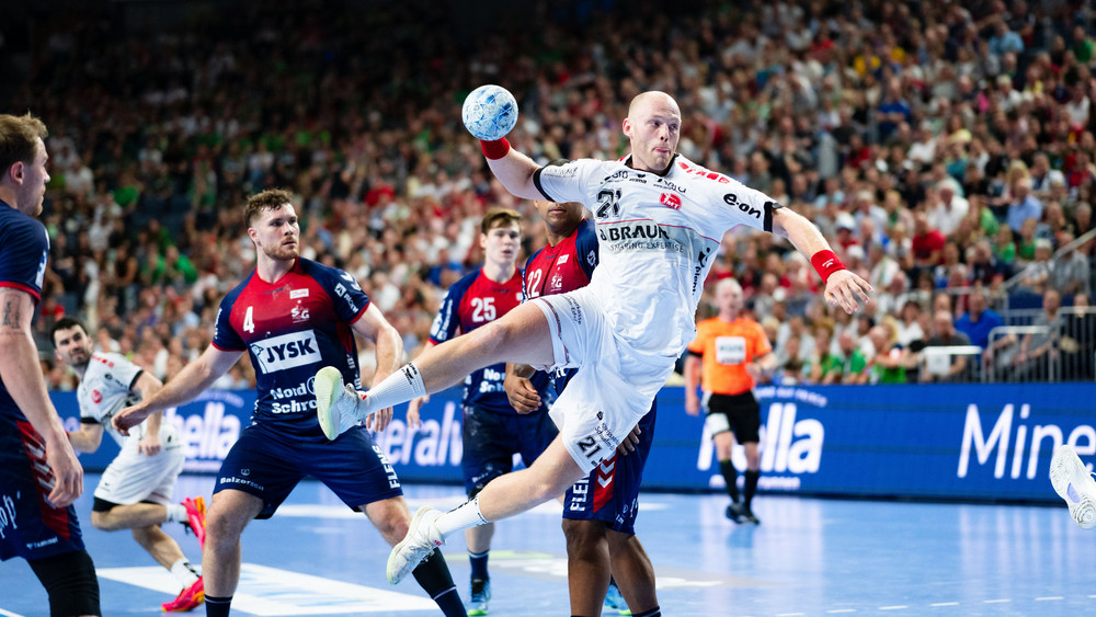 Kreisläufer Arnar Freyr Arnarsson (28) will mit der MT Melsungen in der EHF European League gegen seine Landsleute aus Island erfolgreich sein.