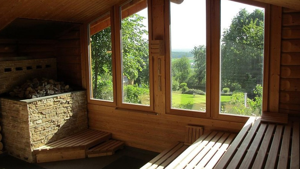 Sauna mit Aussicht