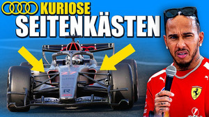 Audi mit kuriosen Seitenkästen - Hamilton schimpft über F1