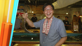 Interaktives Essen-Gehen: Fische angeln direkt im Restaurant