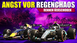 Regen-Alarm in Miami! F1 mit Spezialregeln und früherem Start