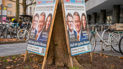 CDU Rheinland-Pfalz macht Wahlkampf in Hessen